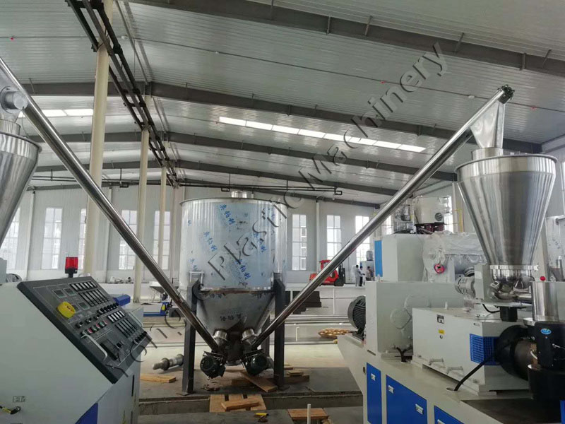 PVC marble sheet extrusion machine line