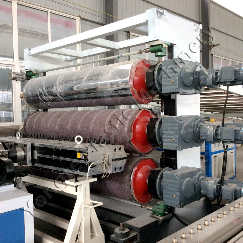 pvc sheet calendaring machine