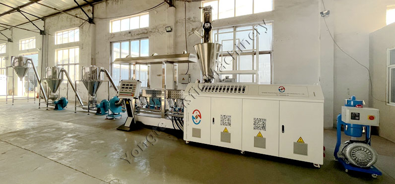 Wood Plastic Composite WPC Granulation Machine