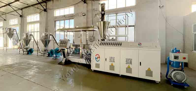 wpc pellets making machine