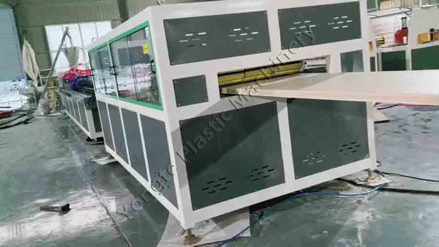 PVC WPC door board production machine line