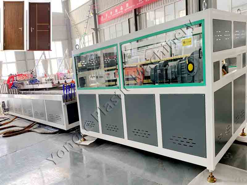 PVC WPC door board production machine line