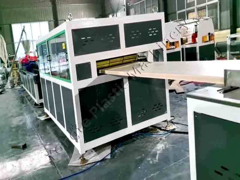 wpc door making machine