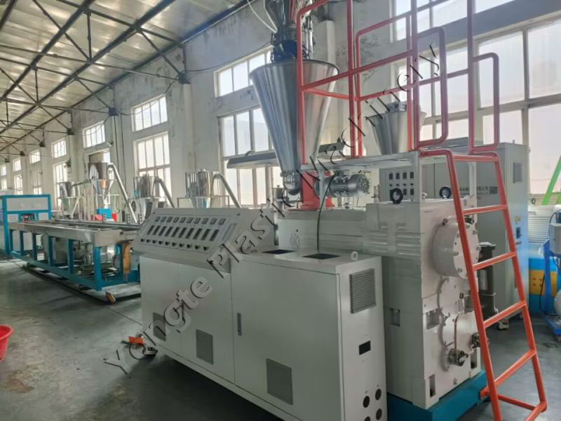 pvc window profile making machine