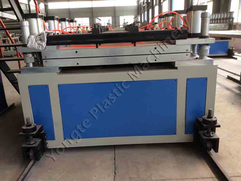 wood plastic board calibrating machine