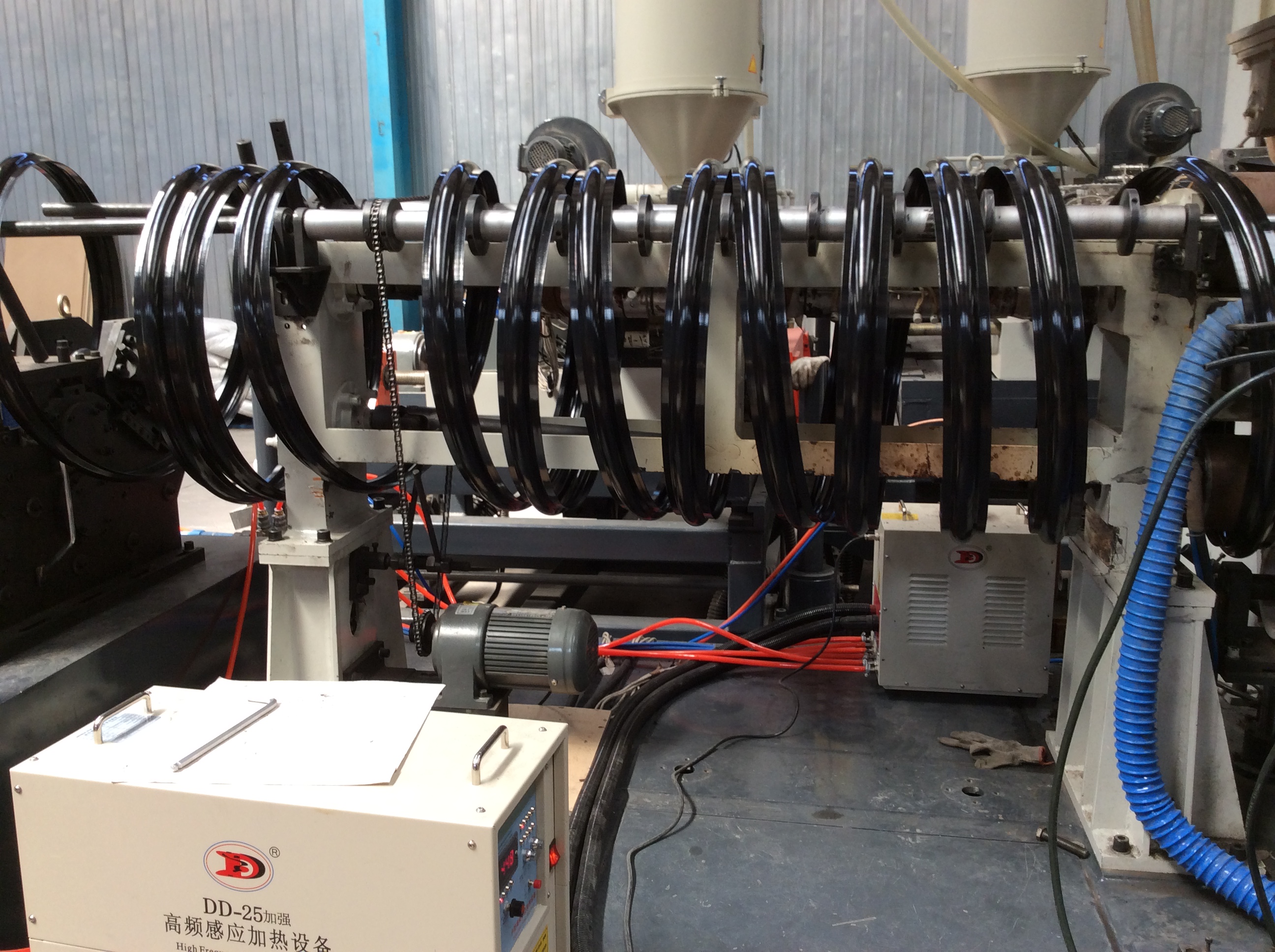 HDPE Large-diameter Winding Pipe making machine