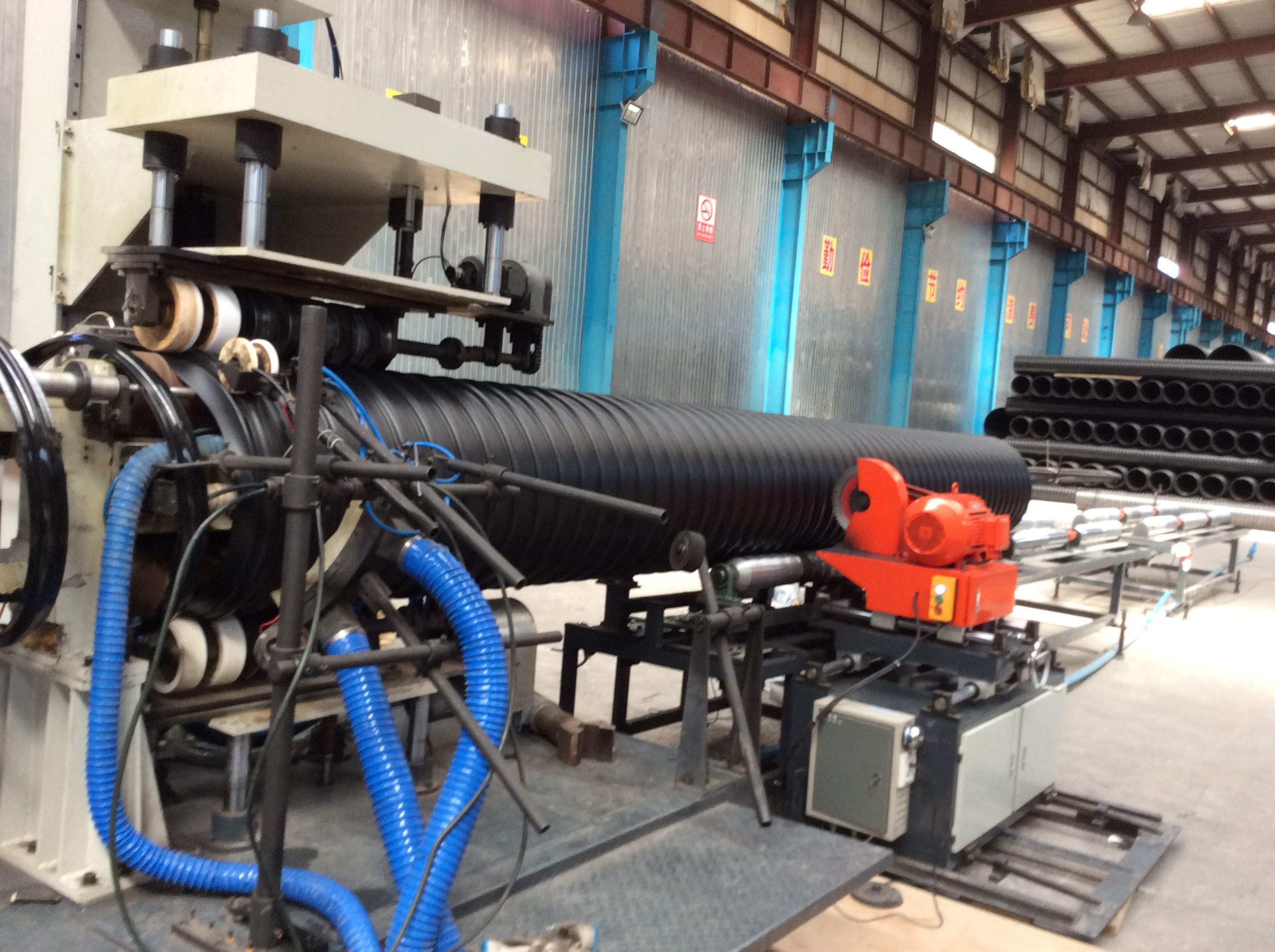 HDPE Large-diameter Winding Pipe manufacturing machine