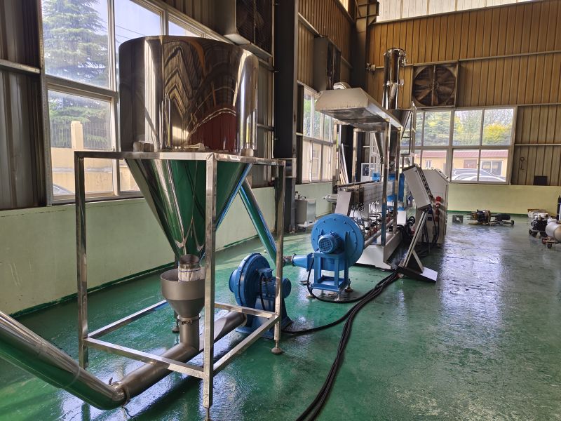 wpc granules cooling equipment