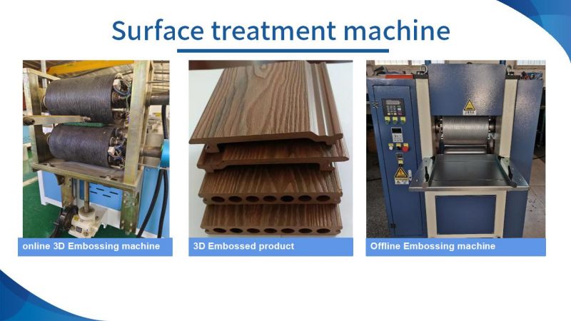 wood plastic embossing machine