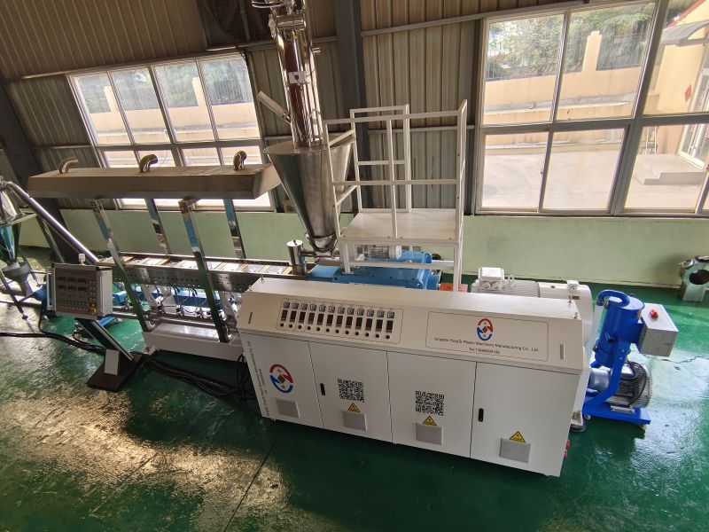 wpc granulation extruder