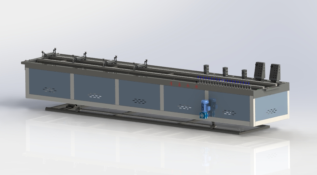 high speed wpc profile calibration machine