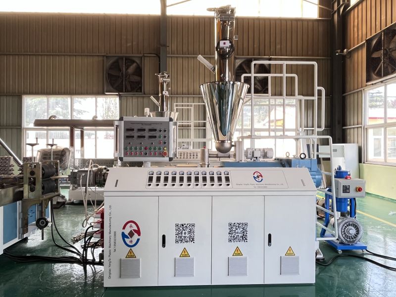 High Speed WPC Door Profile Extrusion Machine