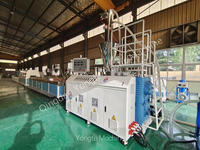 Wood plastic WPC wall panel extrusion machine