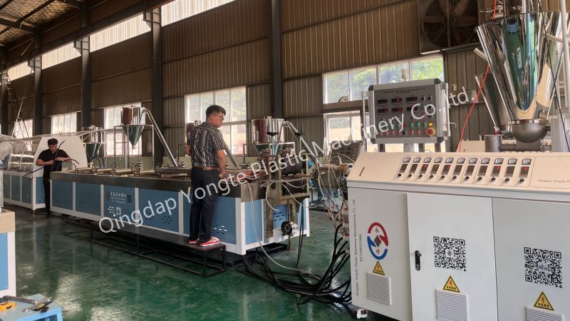 wood plastic wpc extrusion machine