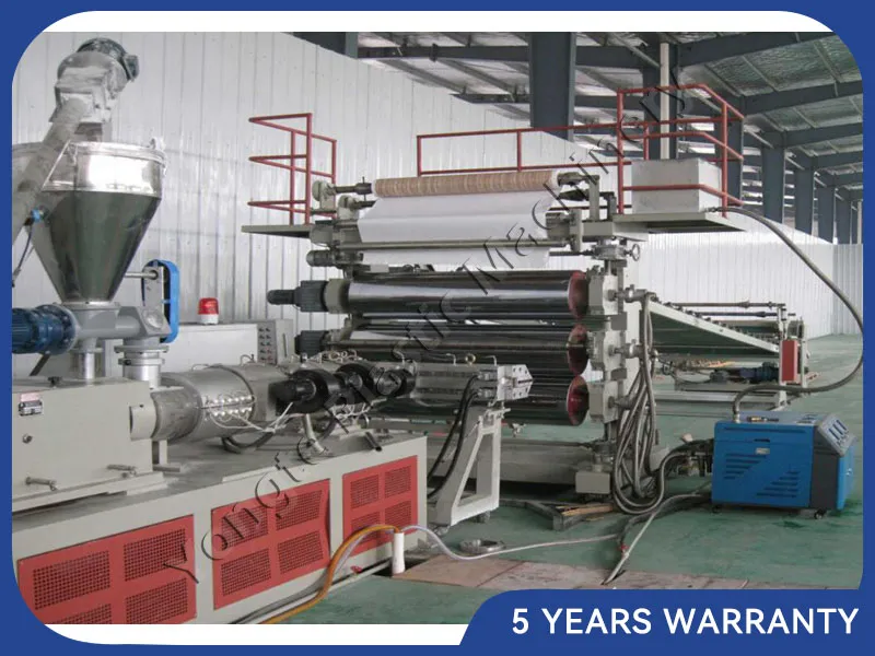 PVC-marmerplaat extrusiemachinelijn