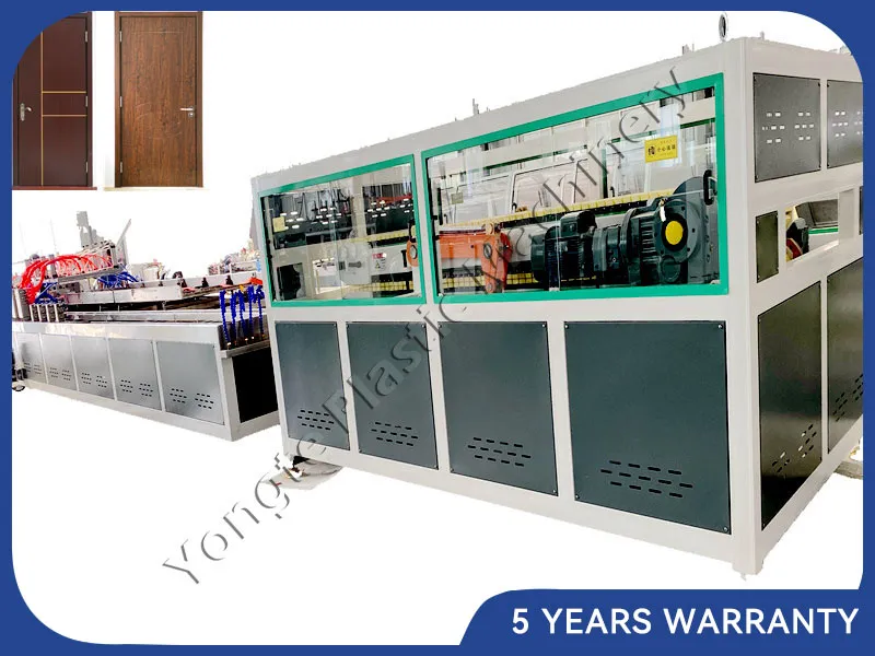 Wood Plastic WPC Door Production Machine Line