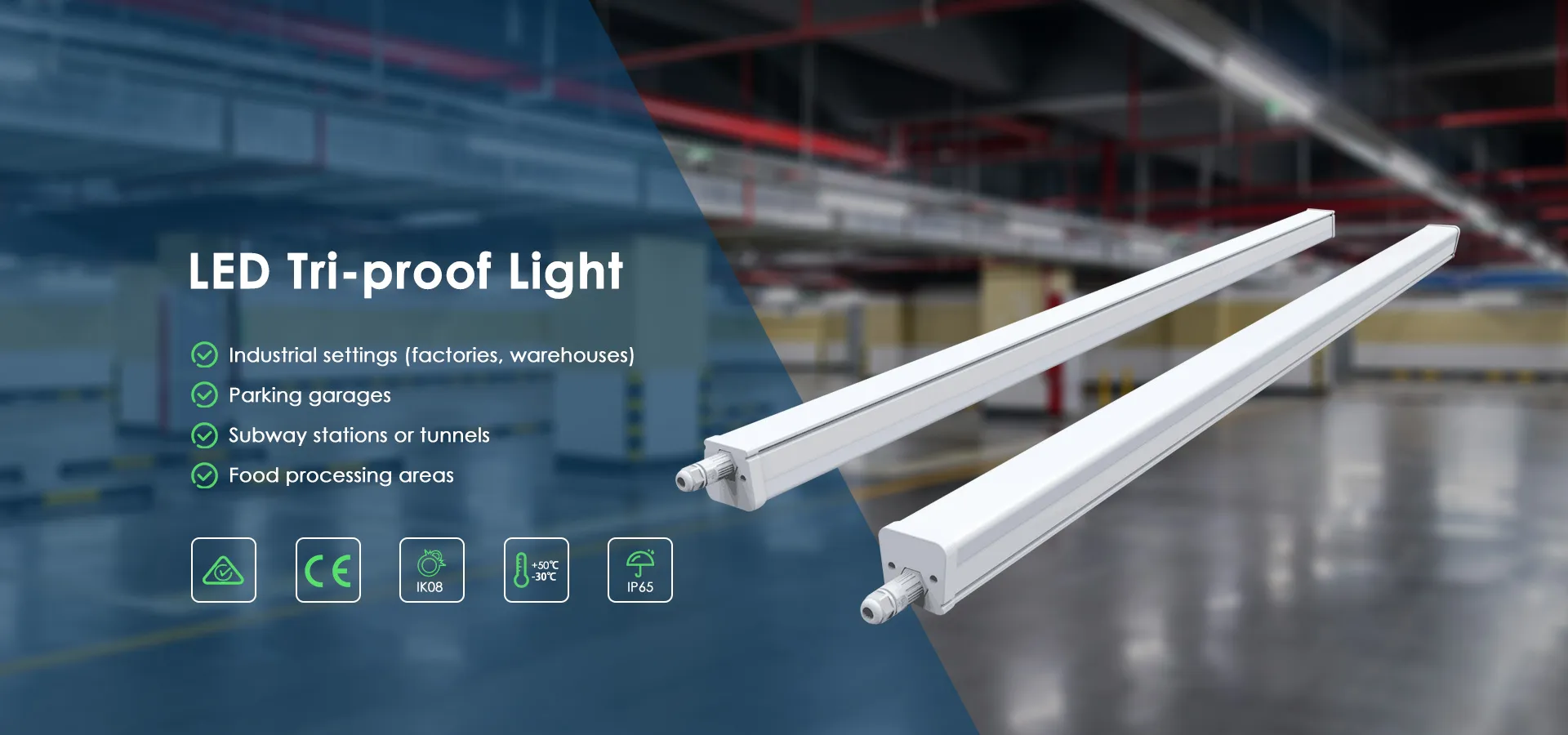 Nhà máy sản xuất đèn LED Triproof