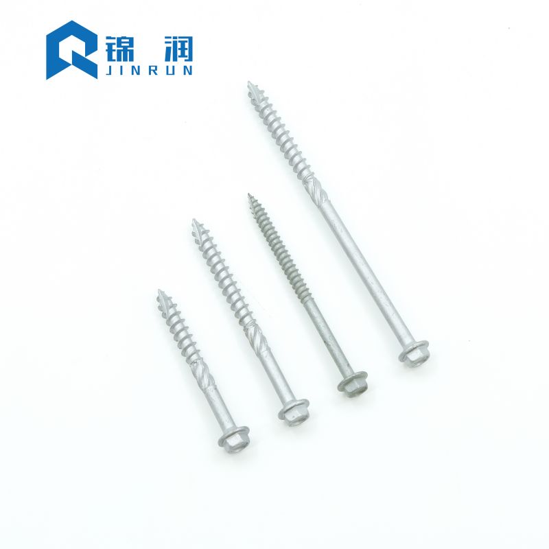 Hex Washer Head Self Tapping Screw With T17 Cutting Sharp Point