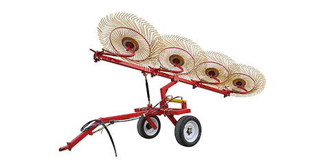 How to Adjust the Hay Rake during Using?