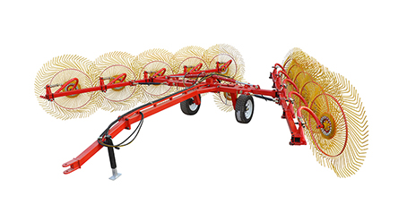 About the Structure and Installation of the Hay Rake