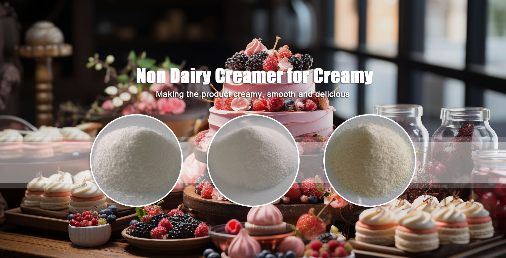 Creamer Non Susu pikeun Supplier Creamy