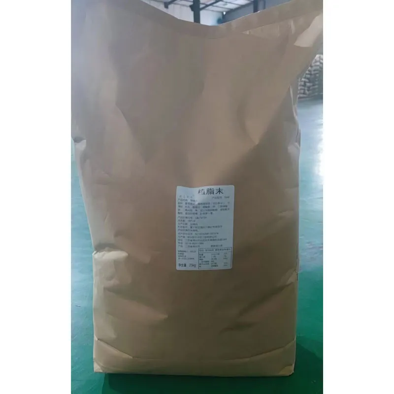 Crema en polvo no láctea de 25 kg