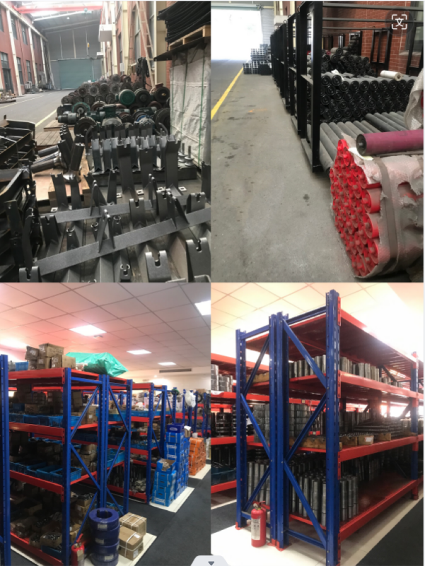 Idler parts warehouse moved
