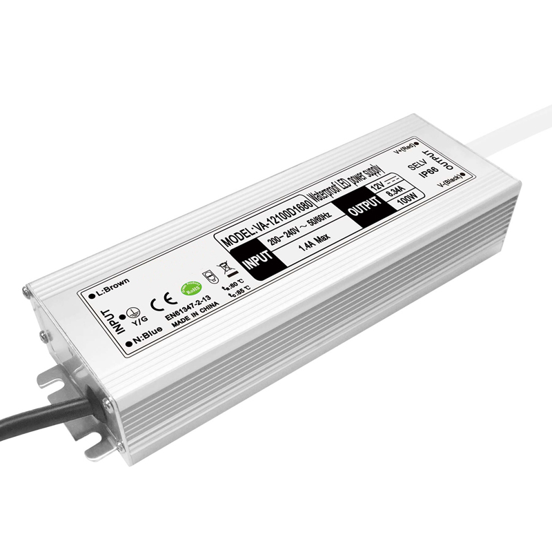 100W Constant Voltage Waterproof LED Driver