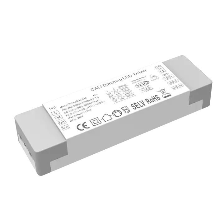 20W Constant Current DALI CCT Dimmable LED Driver