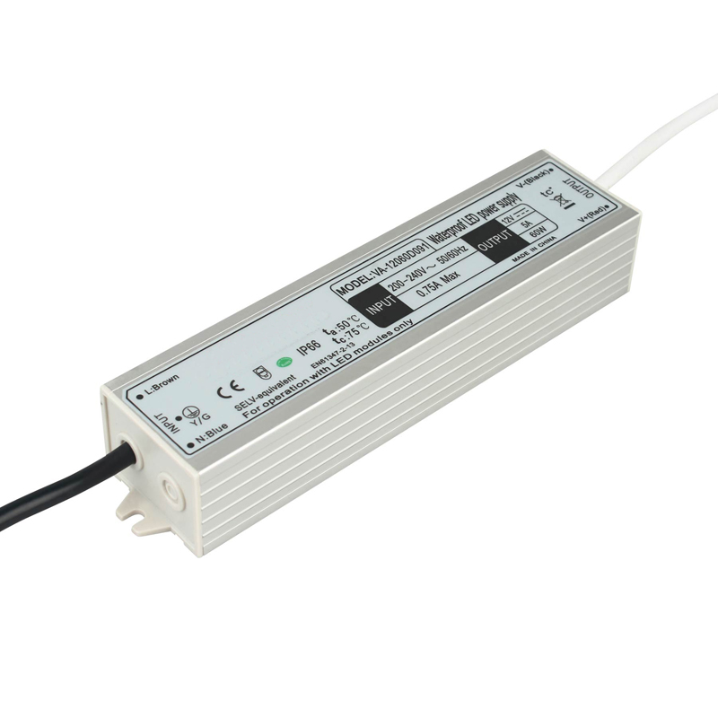 60W Constant Voltage Waterproof LED Driver