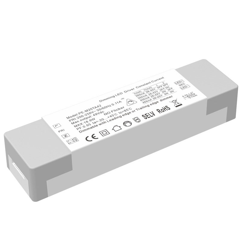 20W Constant Current Triac Dimmable LED Driver