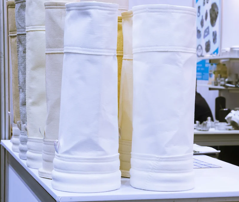 How to avoid clogging of dust collector filter bag?