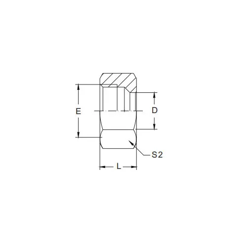 0318-Metric Kiinnitysmutterit