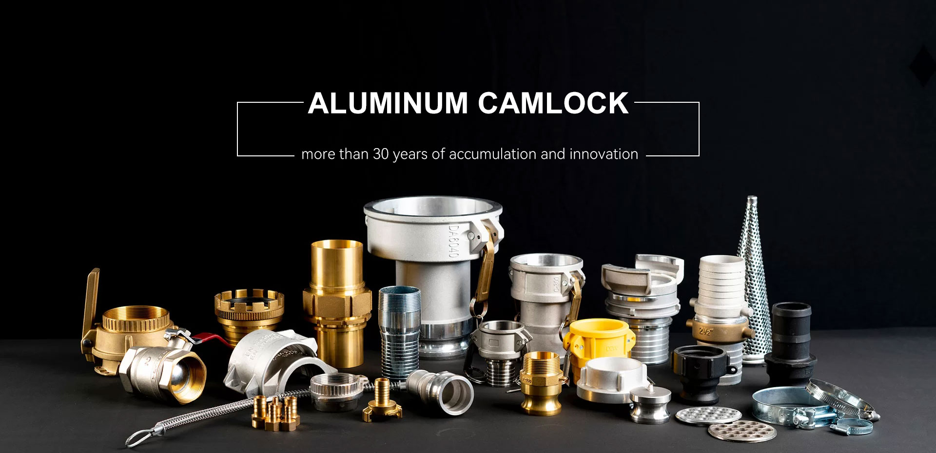 Fornecedor de acoplamento Camlock de alumínio
