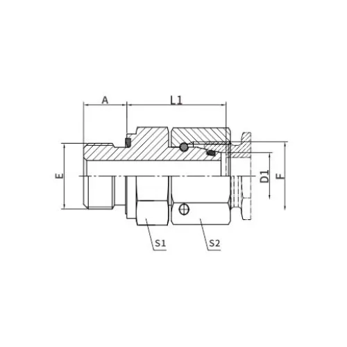 What is the Function of Hydraulic RAM Adapter?