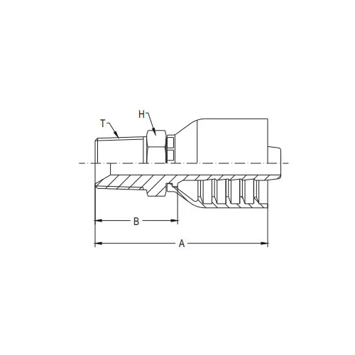 NPTF-Stecker ohne Festplatte