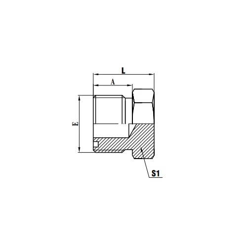 ORFS-O-Ring-Stecker