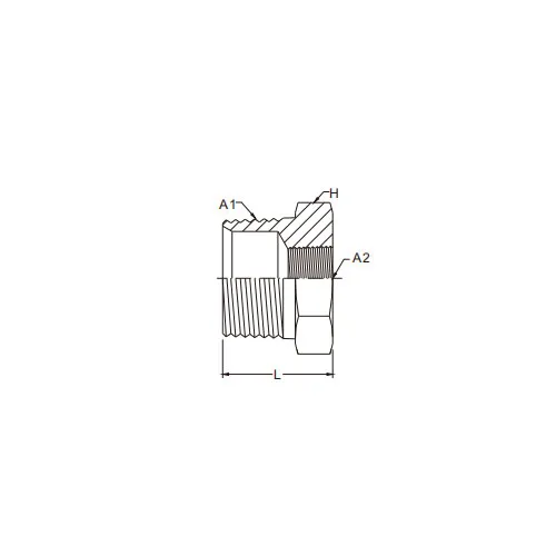 SAE MP-FP Reducer Busing/NPTF