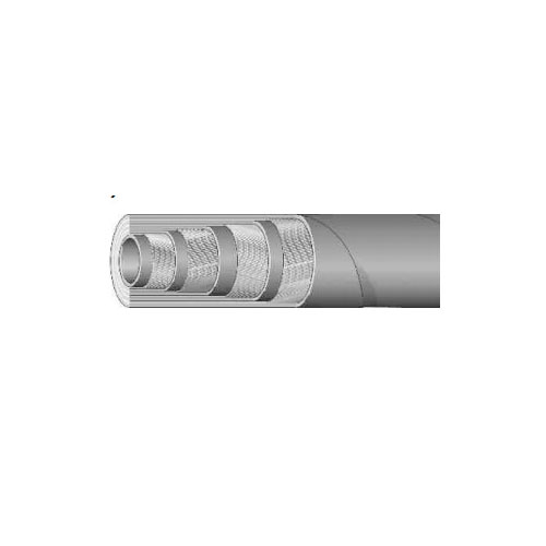 Tuyau en spirale hydraulique à quatre plis en fil d'acier SAE R12