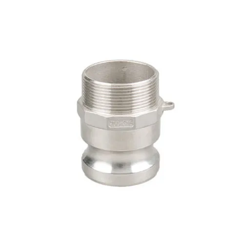 Type F Stainless Steel Male Camlock Adapter X Male