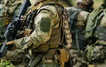 How to wear special forces vest stab proof suit