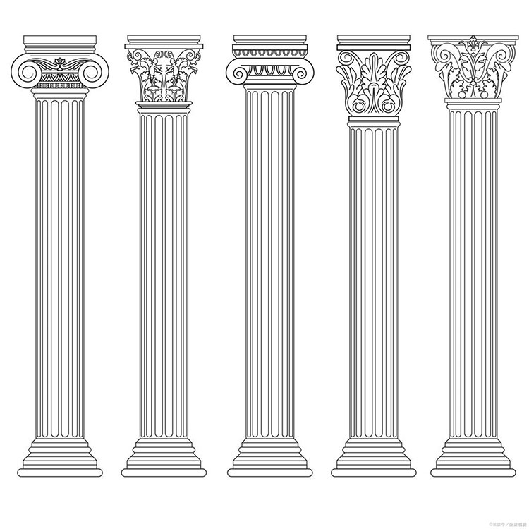 Carving Roman Column