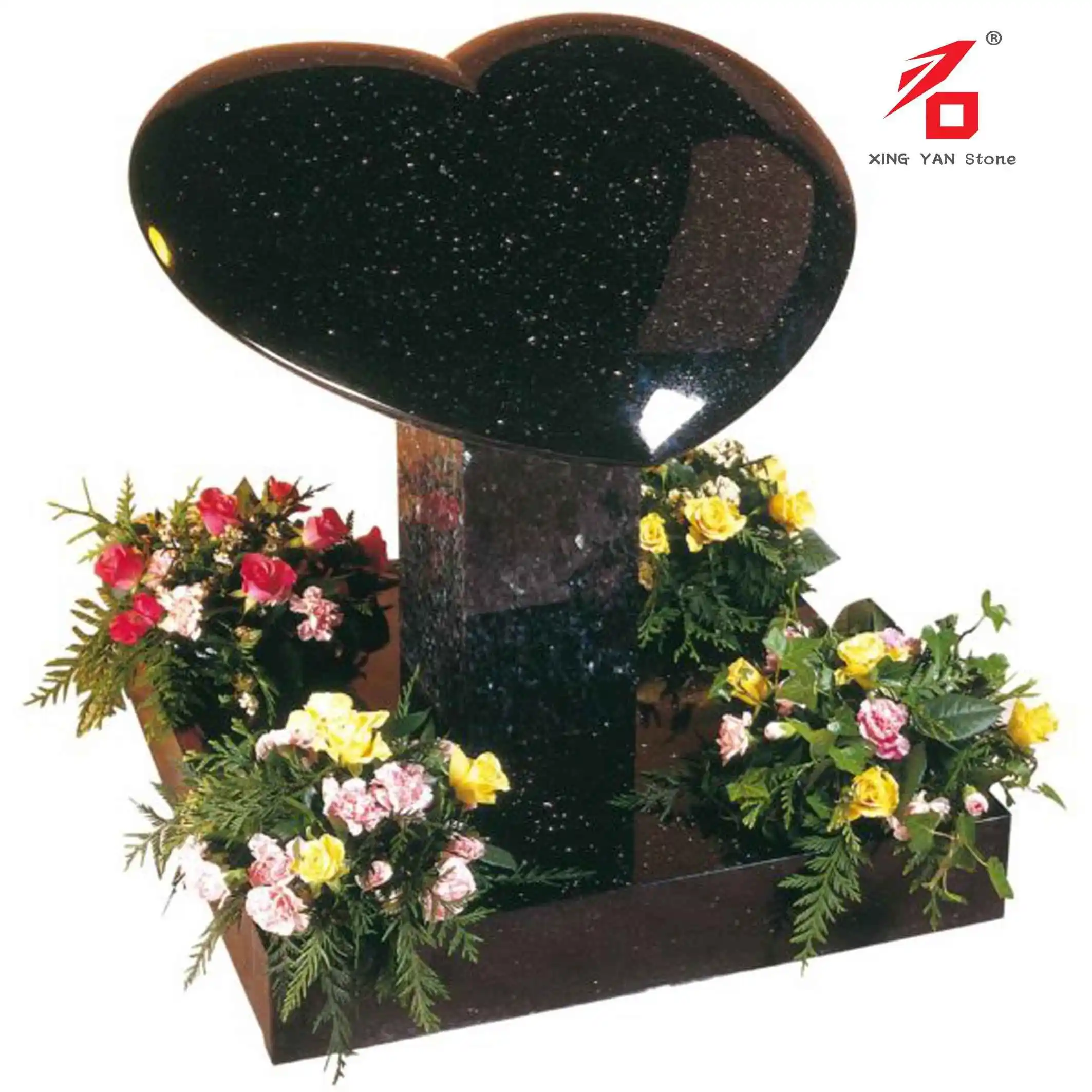 Corazón y pedestal acolchados