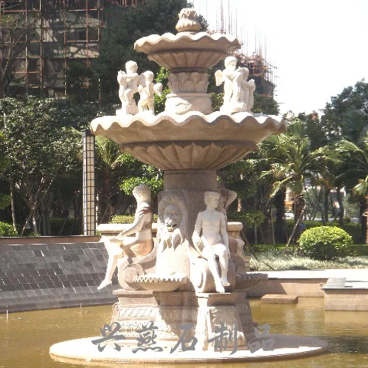 Фигура Скулптура тече фонтана