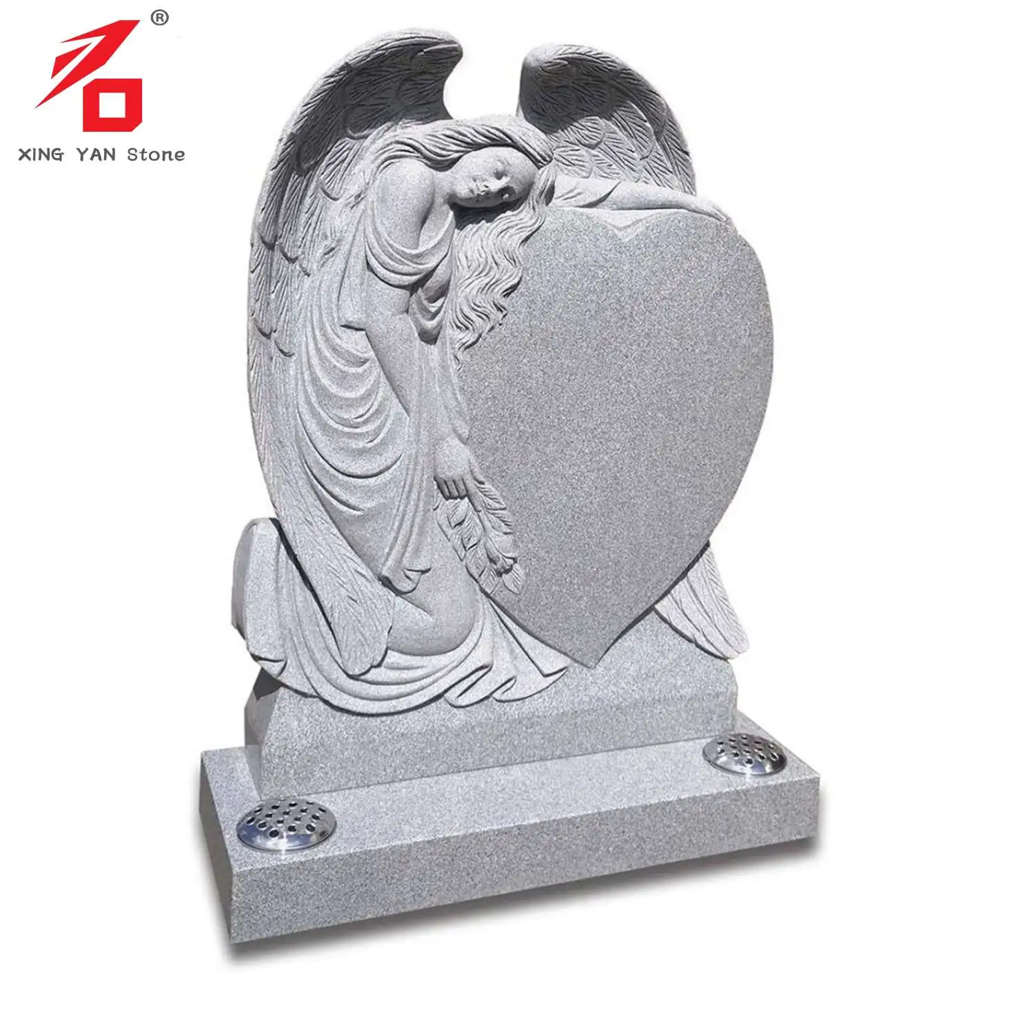 Gedenkstätte „Loving Angel Embrace Heart“.