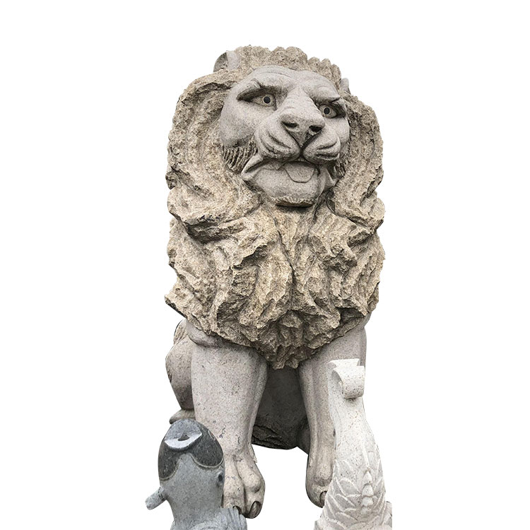 Мраморная статуя животного