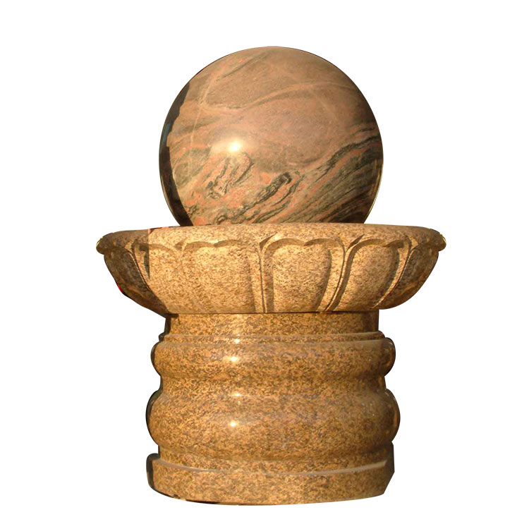 Stone Rolling Sphere Fountain