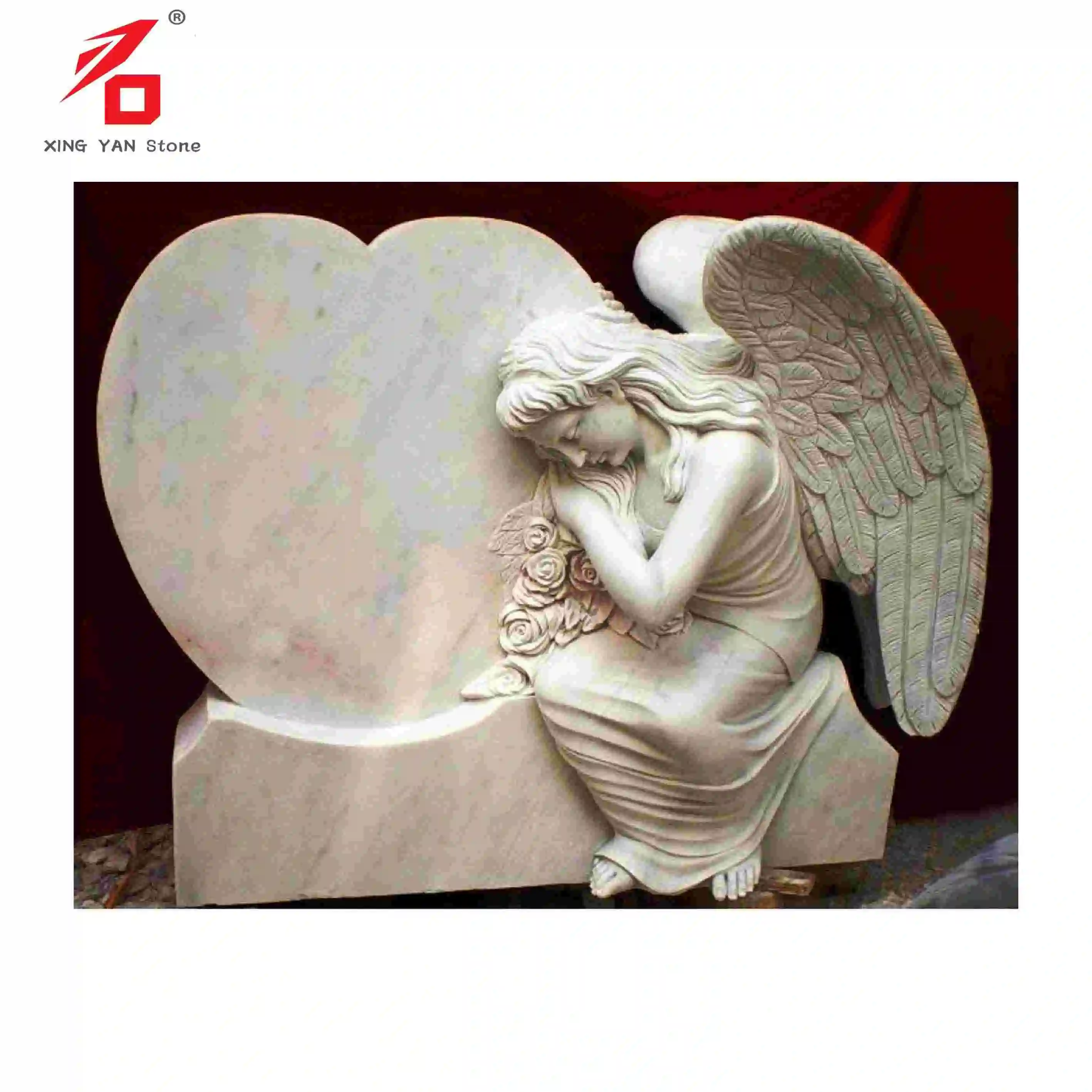 The Sorrowful and Sleeping Angel Tombstone