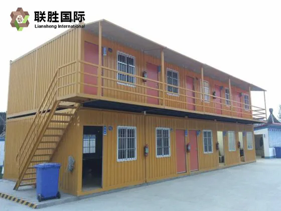 Casa modular prefabricada con estructura de acero galvanizado