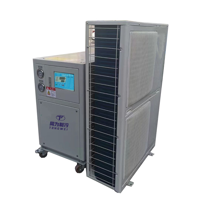 CREWORKS 6 ton 9 HP Air-cooled 13.2 Gal Industrial Water Chiller LCD  Display 797434252968